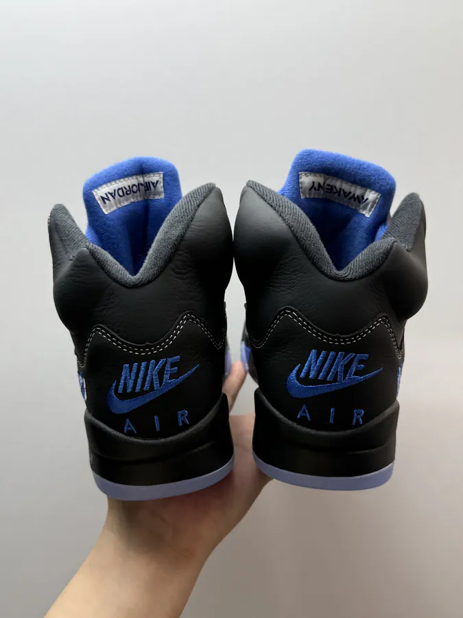 Awake x Air 5 Collaboration Black Blue Sneaker