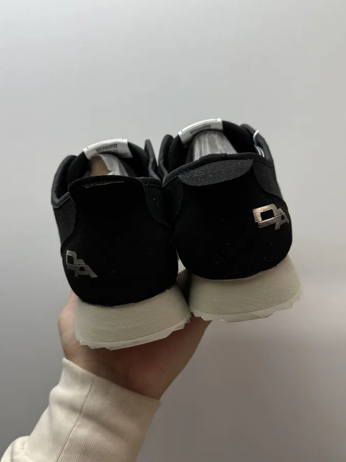 DESCENTE 裸鞋圈 轻便一脚蹬 远山黑