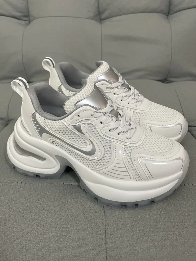 GG CC Elevated Sneaker with Mesh Panels, Fashion Forward and Versatile