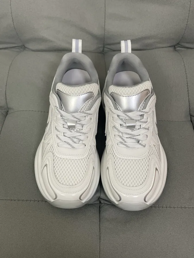 GG CC Elevated Sneaker with Mesh Panels, Fashion Forward and Versatile