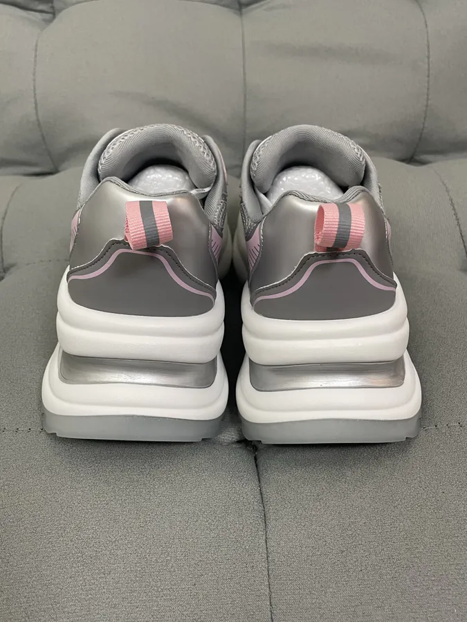 GG CC Elevated Sneaker with Mesh Panel Trendy and Versatile
