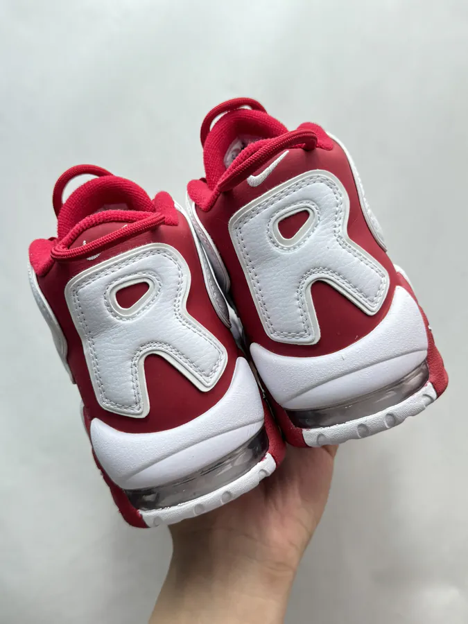 Supreme x Nike Air More Uptempo Red White