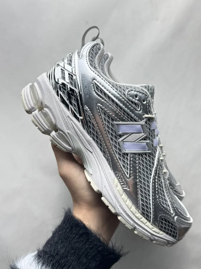 The Basement x New Balance M1906R Silver Sneaker
