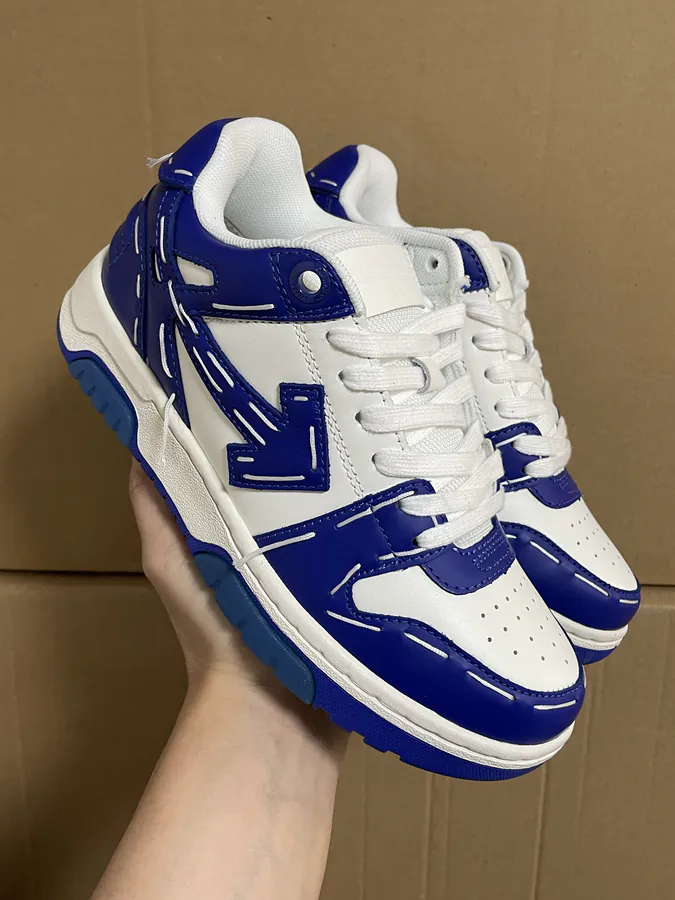 OFF WHITE Sartorial Low Top Sneaker Blue Purple