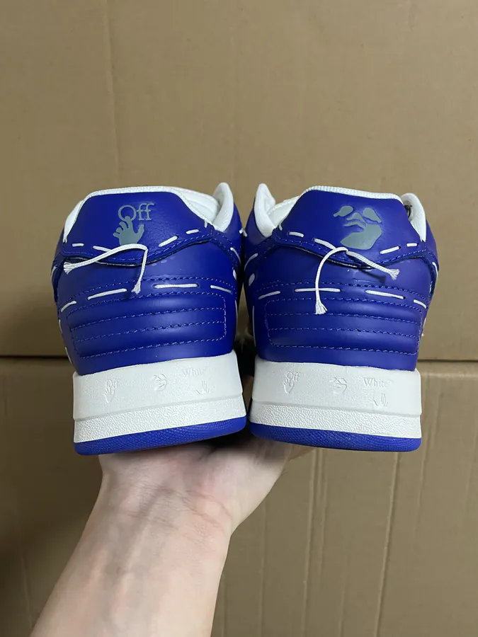 OFF WHITE Sartorial Low Top Sneaker Blue Purple