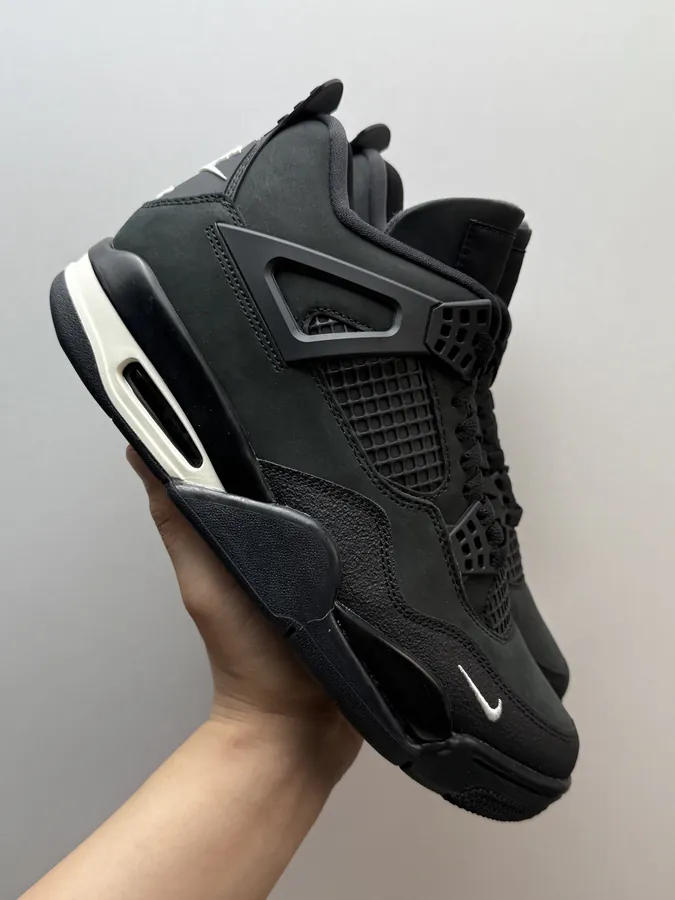 Nigel Syester x Air 4 Retro Black Soul