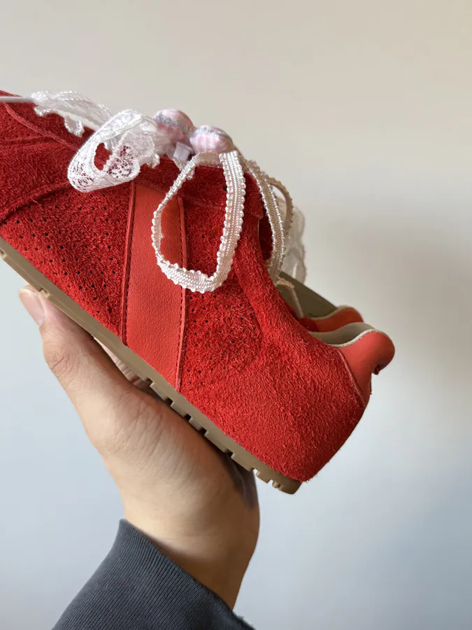 250 GG CC Red Bucket Bag