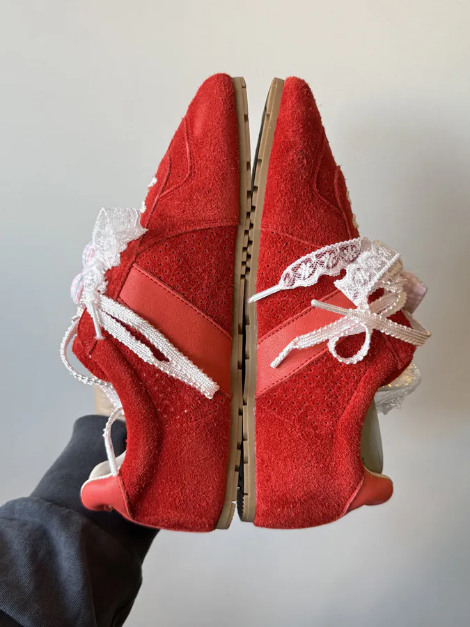 250 GG CC Red Bucket Bag