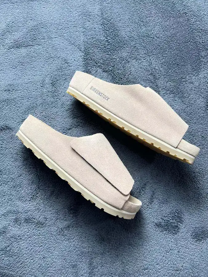 Birkenstock x Fear of God Collaboration Leather Suede Slippers in Three Colors