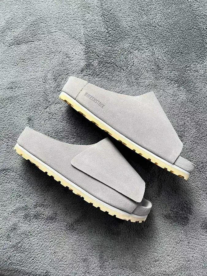 Birkenstock Fear of God Collaboration Leather Suede Slippers in Three Colors