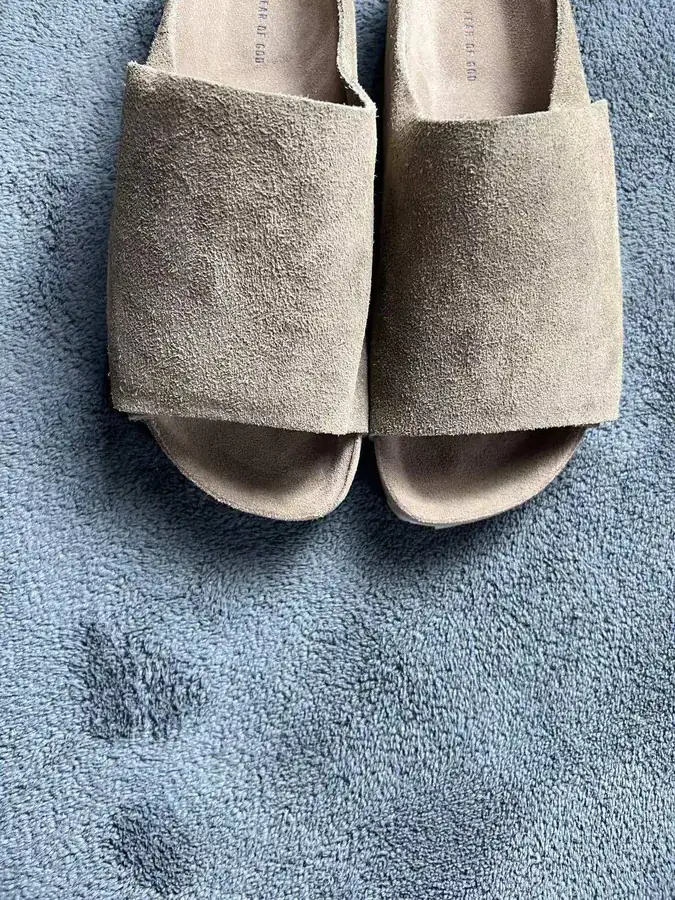Birkenstock x Fear of God Collaboration Leather Suede Slippers in Three Colors
