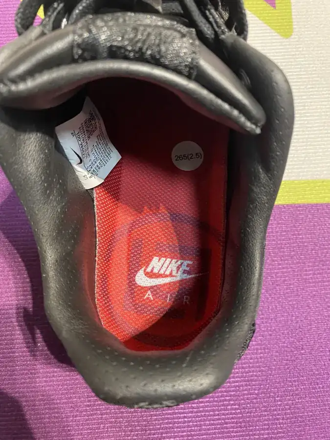 Fragment Design x CLOT Air Force Black Silk