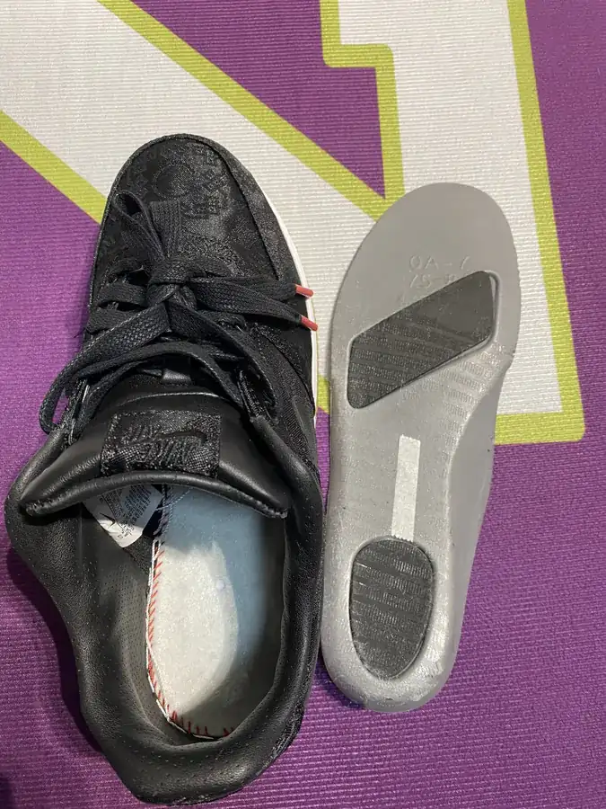 Fragment Design x CLOT Air Force Black Silk