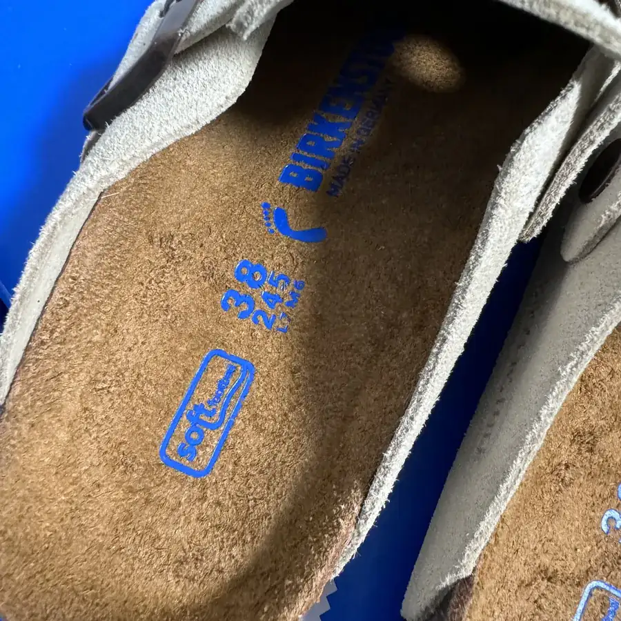 Birkenstock Flip Flop Slippers with Suede Sole