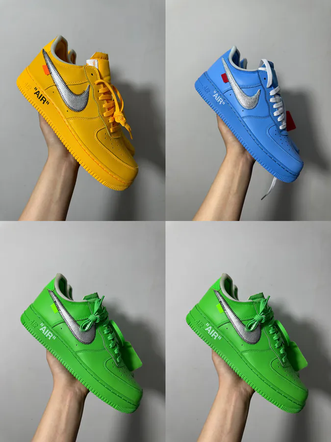 OFF WHITE x Nike Air Force 1 Low Multicolor