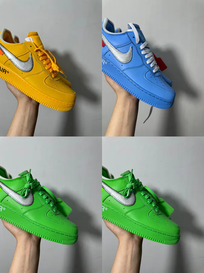 OFF WHITE x Nike Air Force 1 Low Multicolor