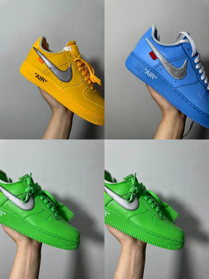 OFF WHITE x Nike Air Force 1 Low Multicolor