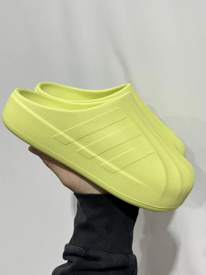 AdiFOM Duck Duck Slippers with Fluorescent Green Color
