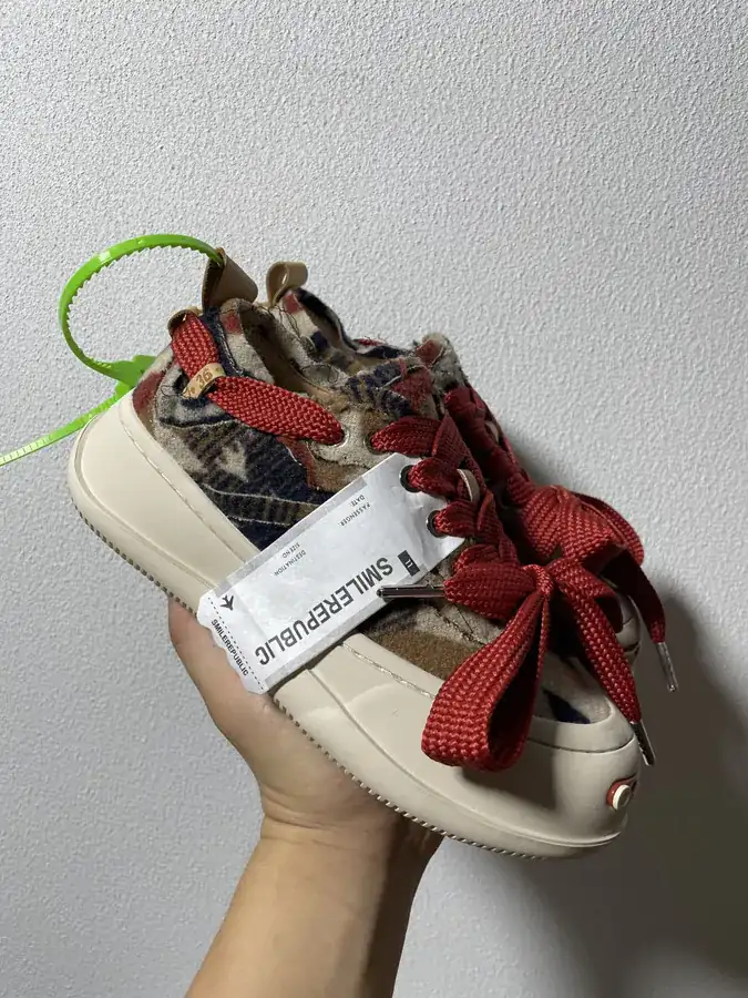 SMILEREPUBLIC Reversible Bucket Slide with Thick Sole Brown