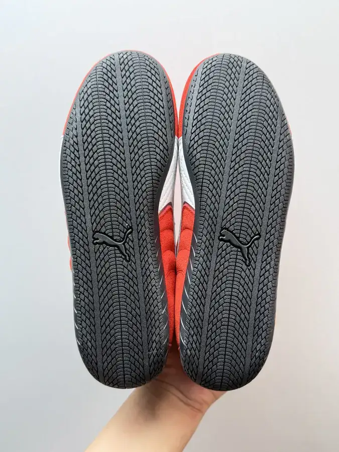 Ferrari x PUMA Speedcat Sneaker in Red and White