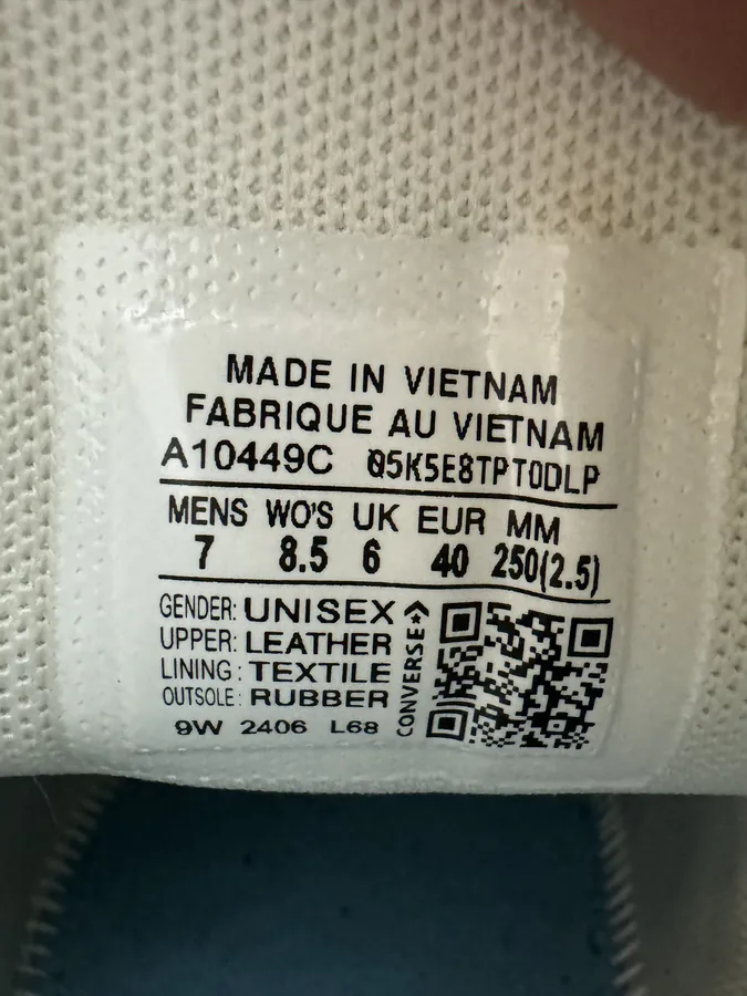 Chuck One Star Pro in Gray White