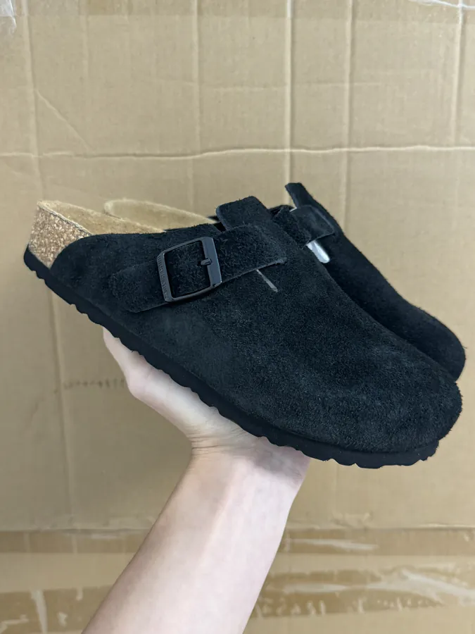 Birkenstock Pure Black Footbed Sandal