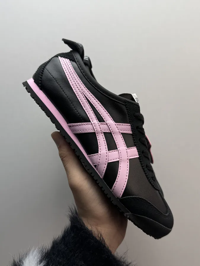 Patou x Onitsuka Tiger MEXICO 66 Black Pink