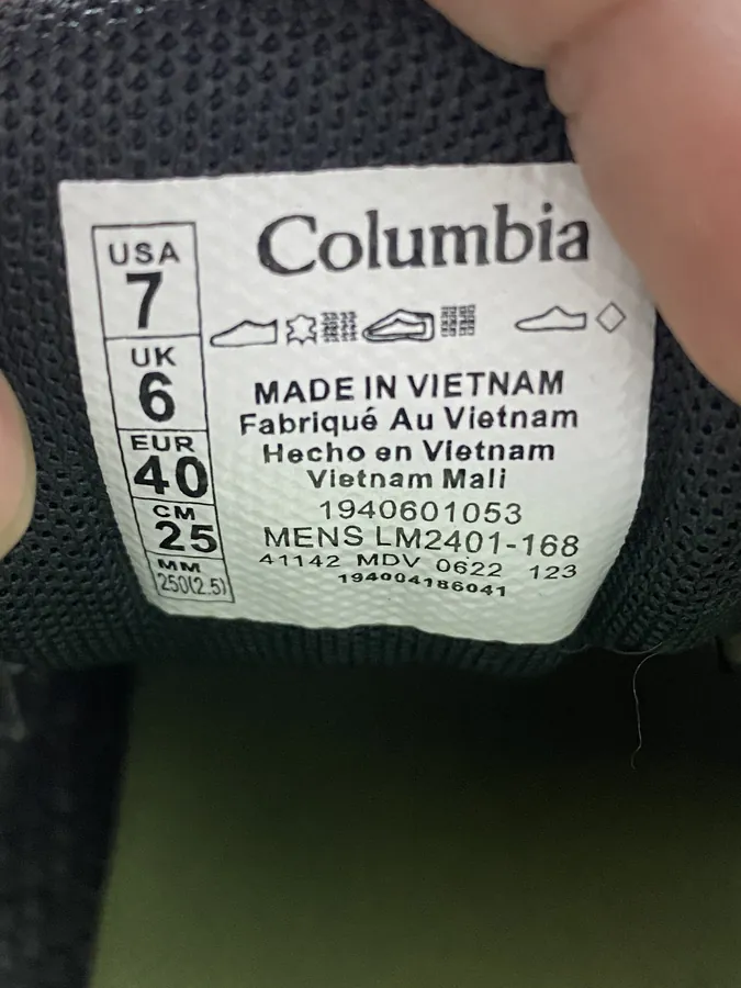 Columbia Outdoor Hiking Shoes Breathable Casual Running Shoes for Trail and Trekking