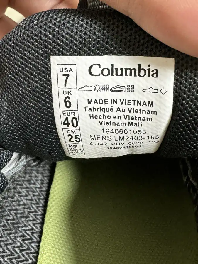 Columbia Outdoor Hiking Shoes Breathable Running Shoes for Trail and Trekking