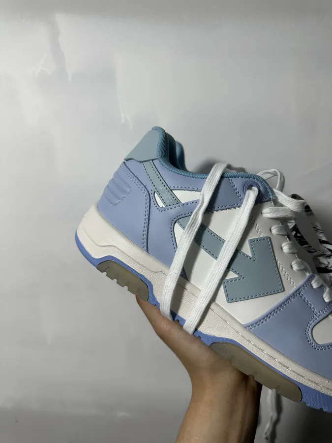OFF WHITE Bucket Bag with White and Blue Color