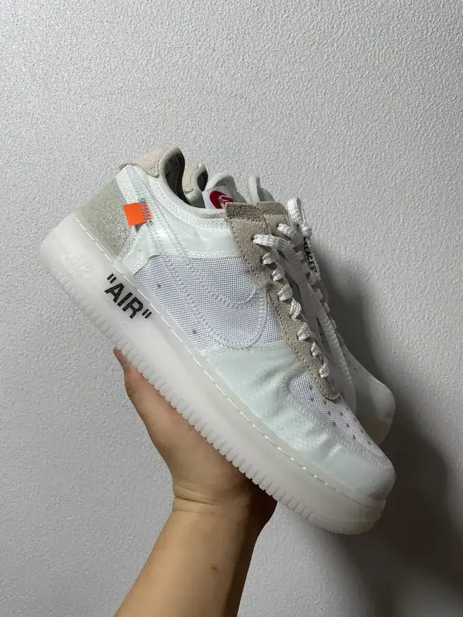 OFF WHITE x Nike Air Force 1 Low Black & White