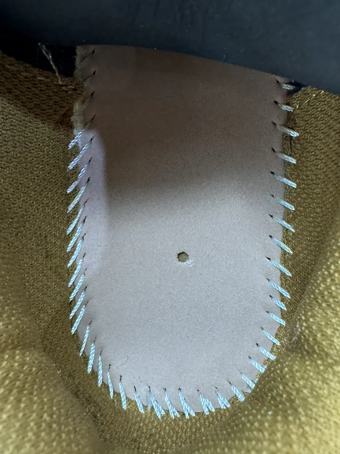 Off White 2024 OW Sneaker in Brown and Gold