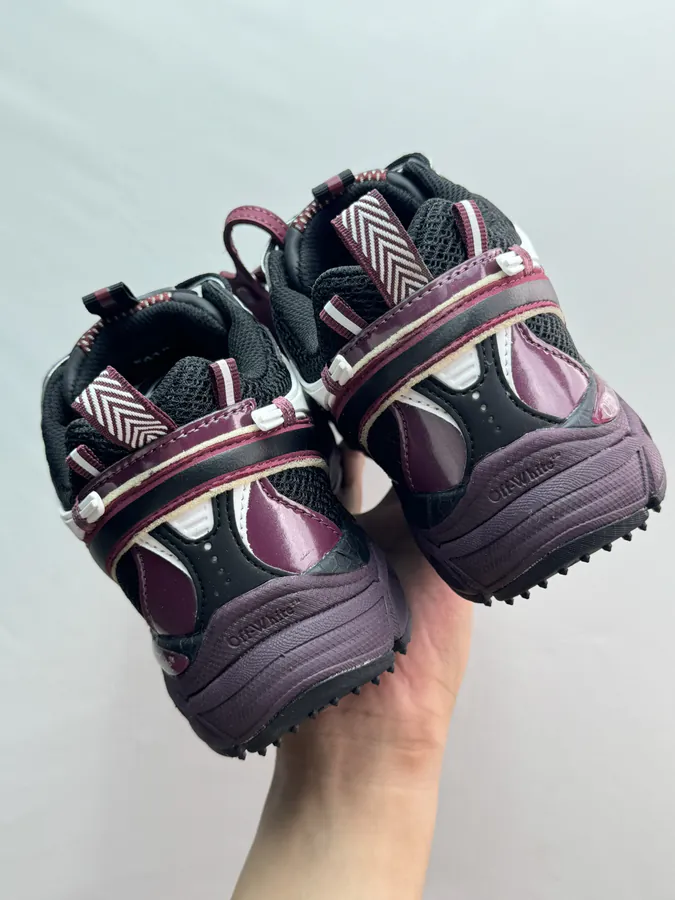 Off White 2024 OW Sneaker Black and Red