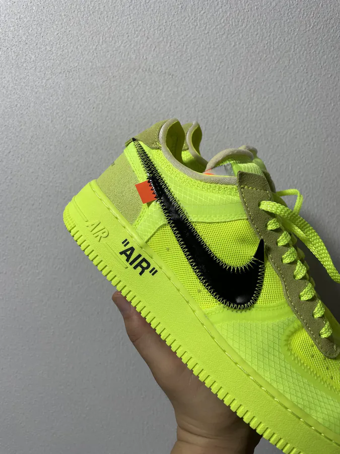 OFF WHITE x Nike Air Force 1 Low Black White 2.0 Collaboration