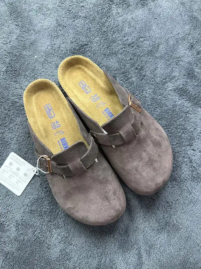 Birkenstock Boston Minimalist Slippers with Anti Slip Footbed