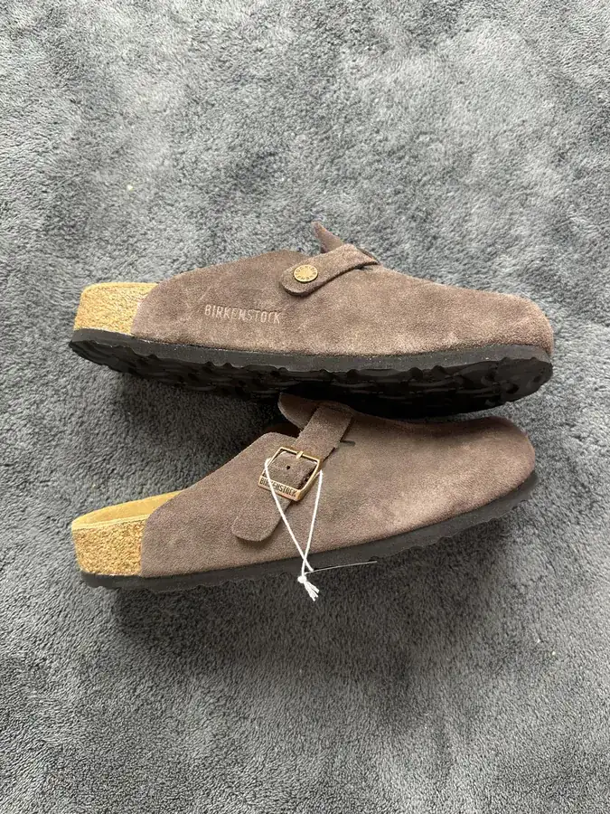 Birkenstock Boston Minimalist Slippers with Anti Slip Footbed