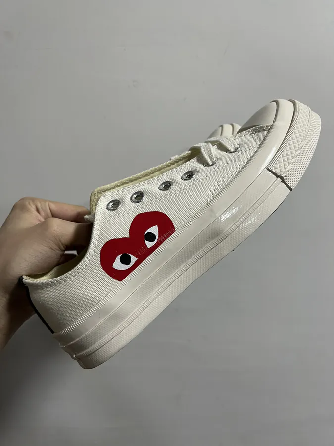 Converse x Comme des Garçons Low Top White
