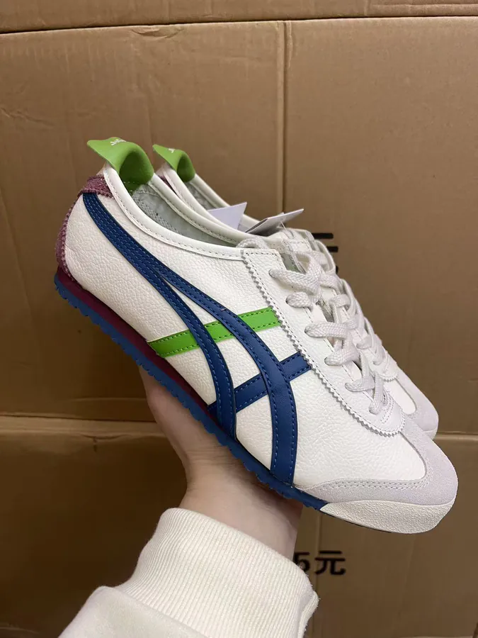 Tiger Onitsuka MEXICO 66 Sneaker in Blue Green Color