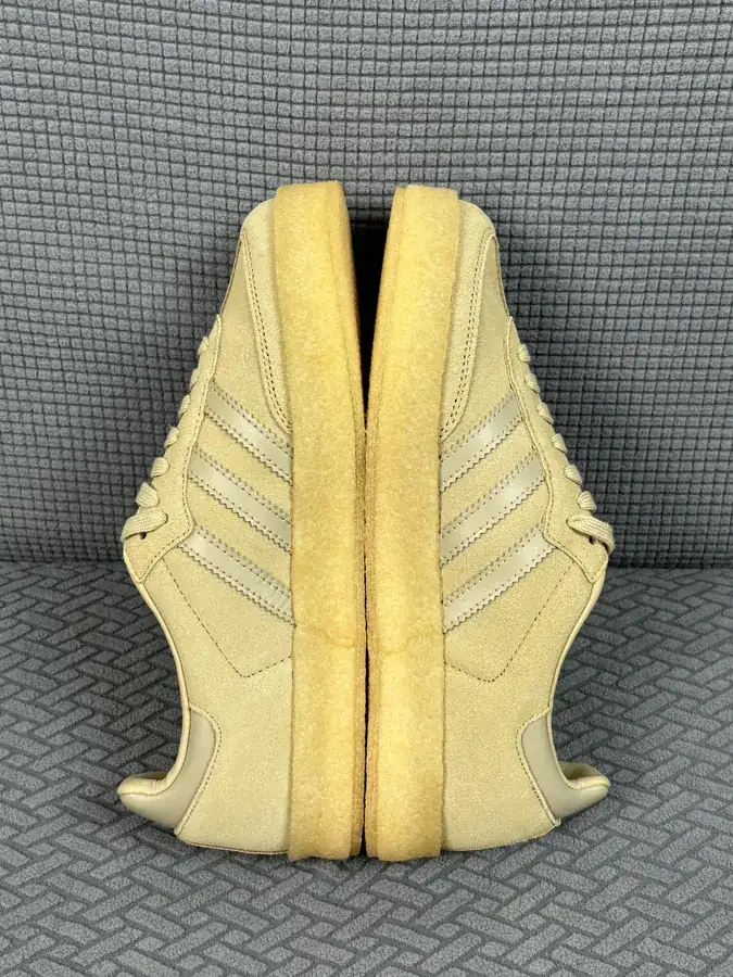 Kith x Clarks x Adidas Originals Samba Wheat Color