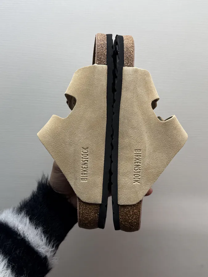 Birkenstock 裸鞋圈 灰棕色