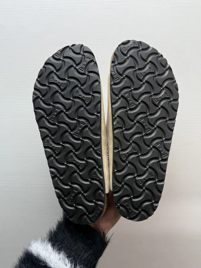Birkenstock 裸鞋圈 灰棕色