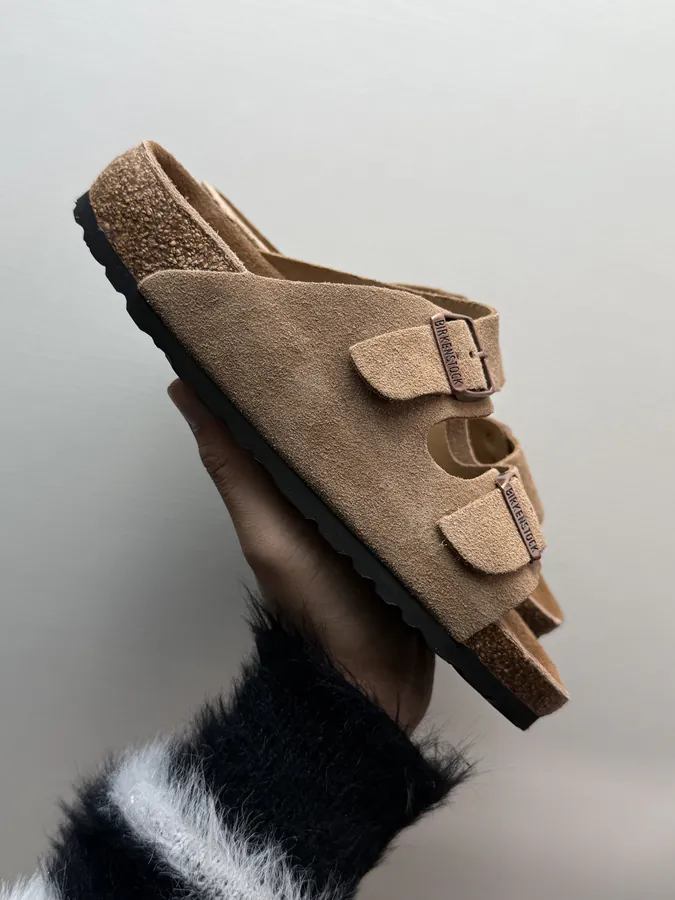 Birkenstock Arizona in Gray