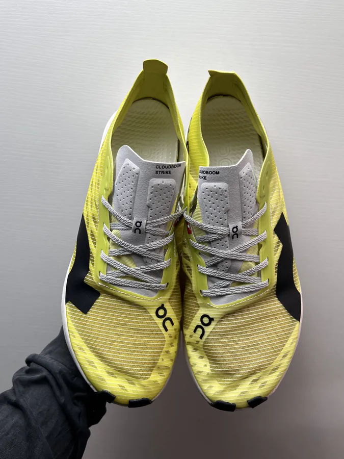 On Cloudboom Strike Limelight Yellow