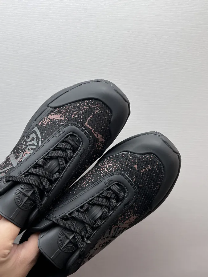 STONE ISLAND Grime Panelled Casual Lifestyle Sneaker for Men