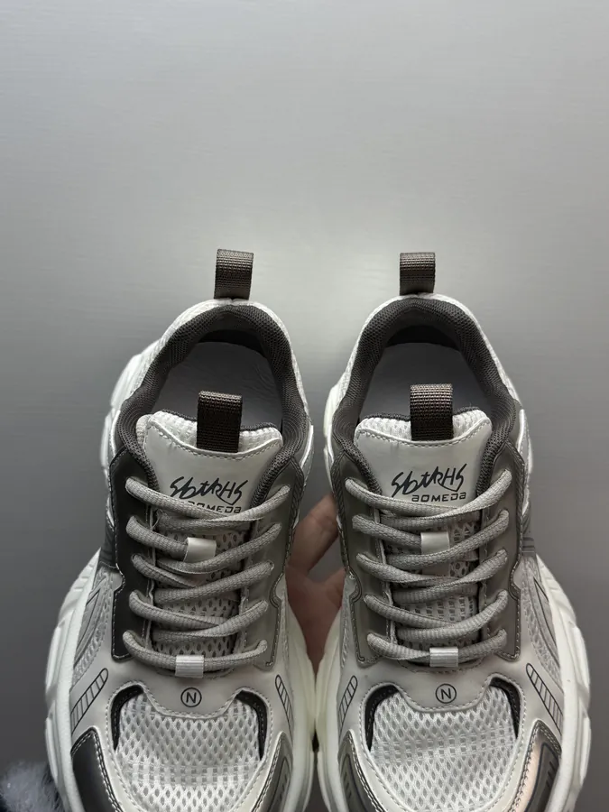 White Gold GG CC Stilettos