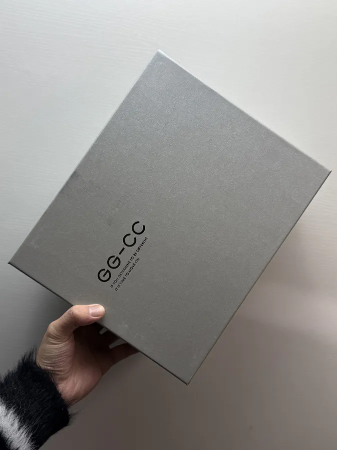 White Gold GG CC Stilettos