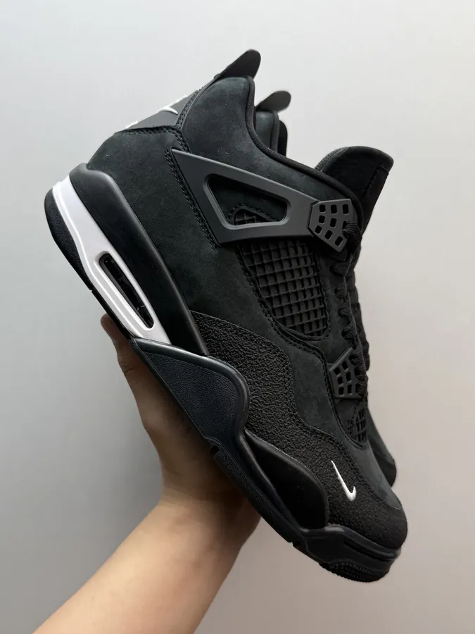 Nigel Syester x Air 4 Retro Collaboration Black Soul