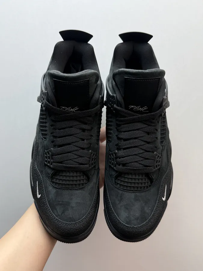 Nigel Syester x Air 4 Retro Collaboration Black Soul