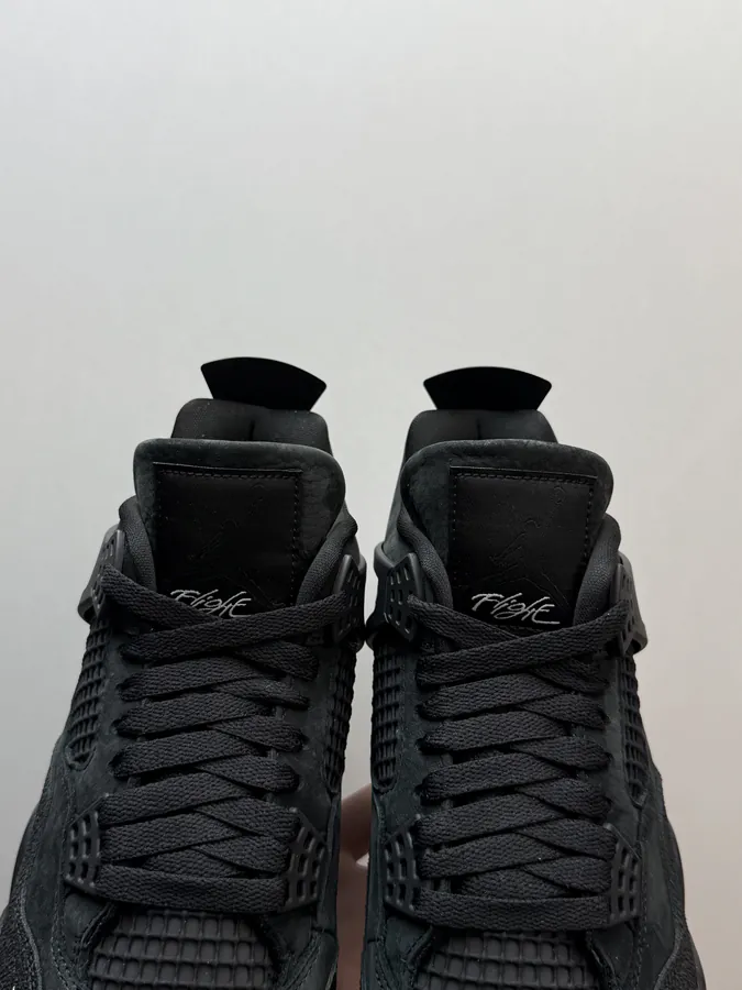 Nigel Syester x Air 4 Retro Collaboration Black Soul