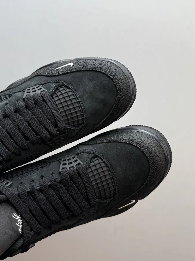 Nigel Syester x Air 4 Retro Collaboration Black Soul